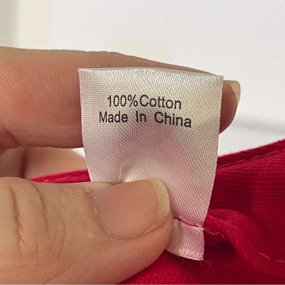 ROTHCO Marines baseball cap red with yellow embroidery One Size adjustable NEW - Picture 8 of 15